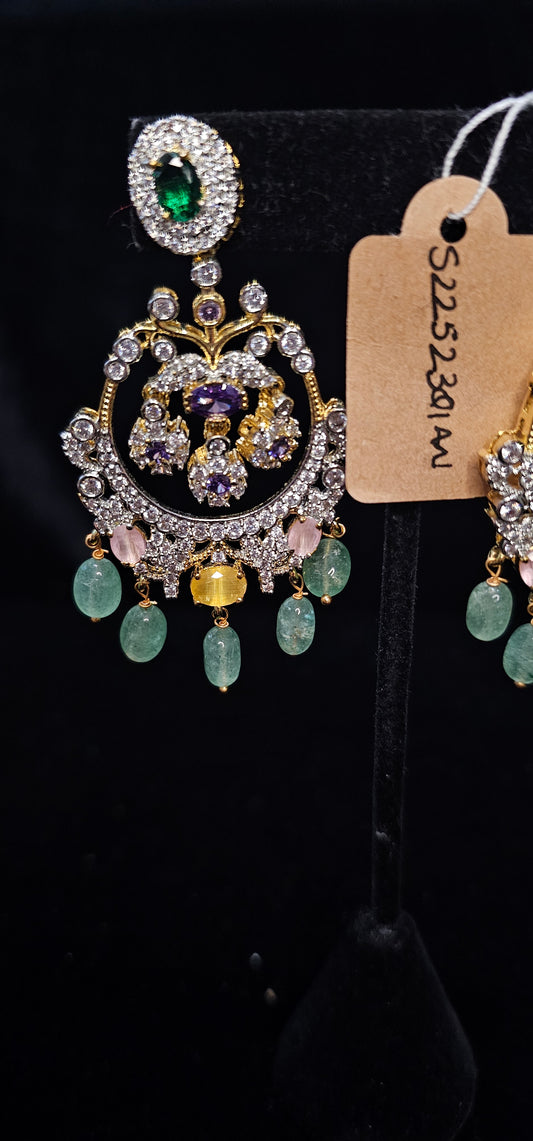 cocktail Multi colored earrings