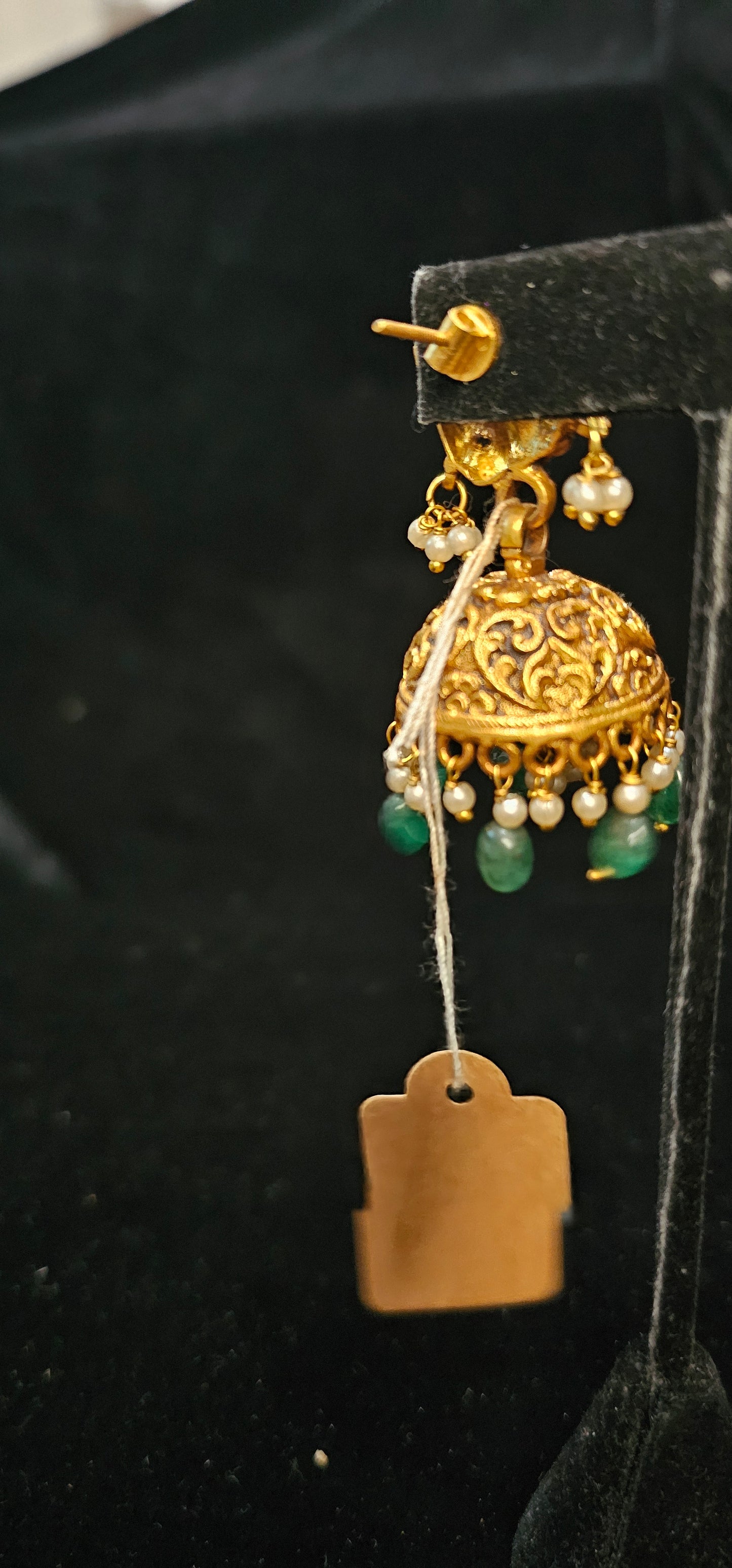 Nakshi jadau kundan jhumka