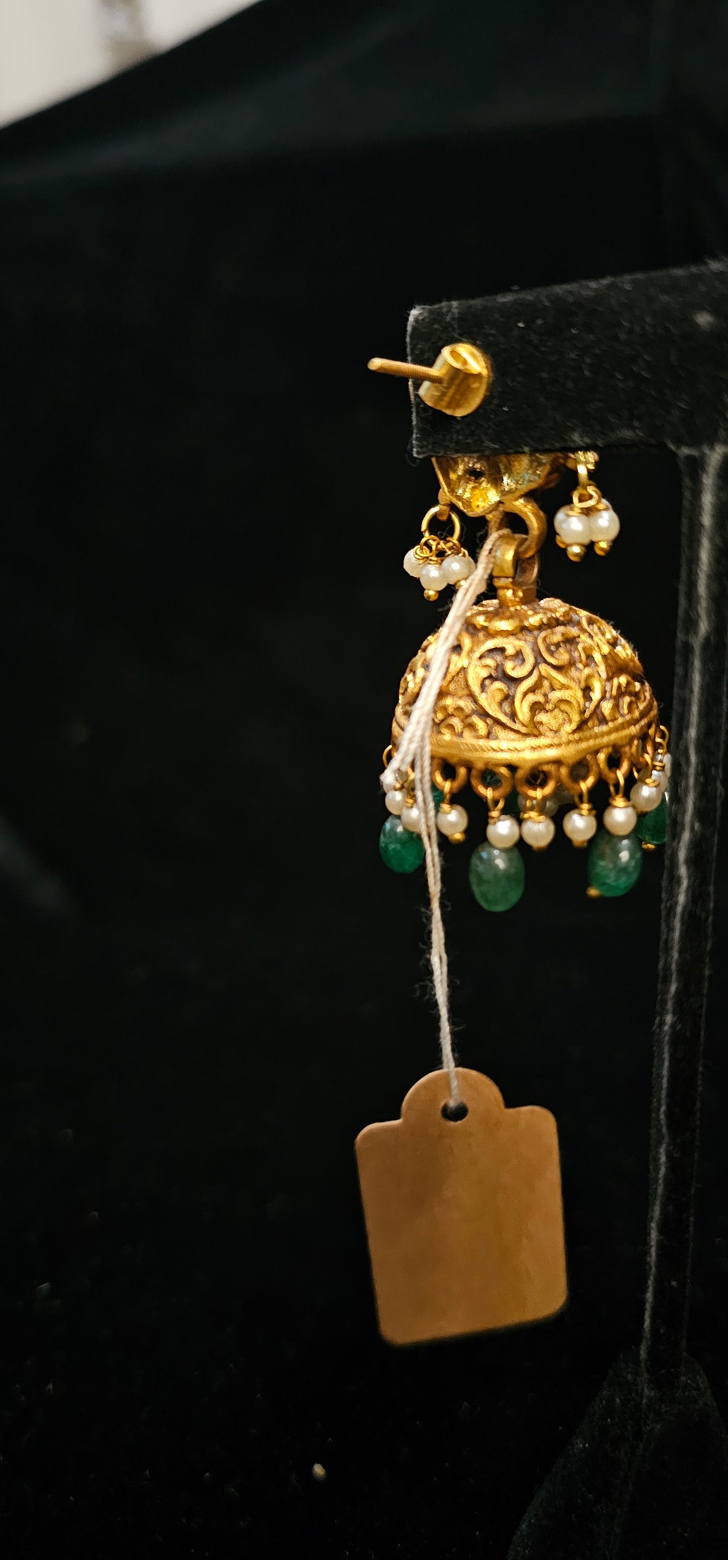 Nakshi jadau kundan jhumka