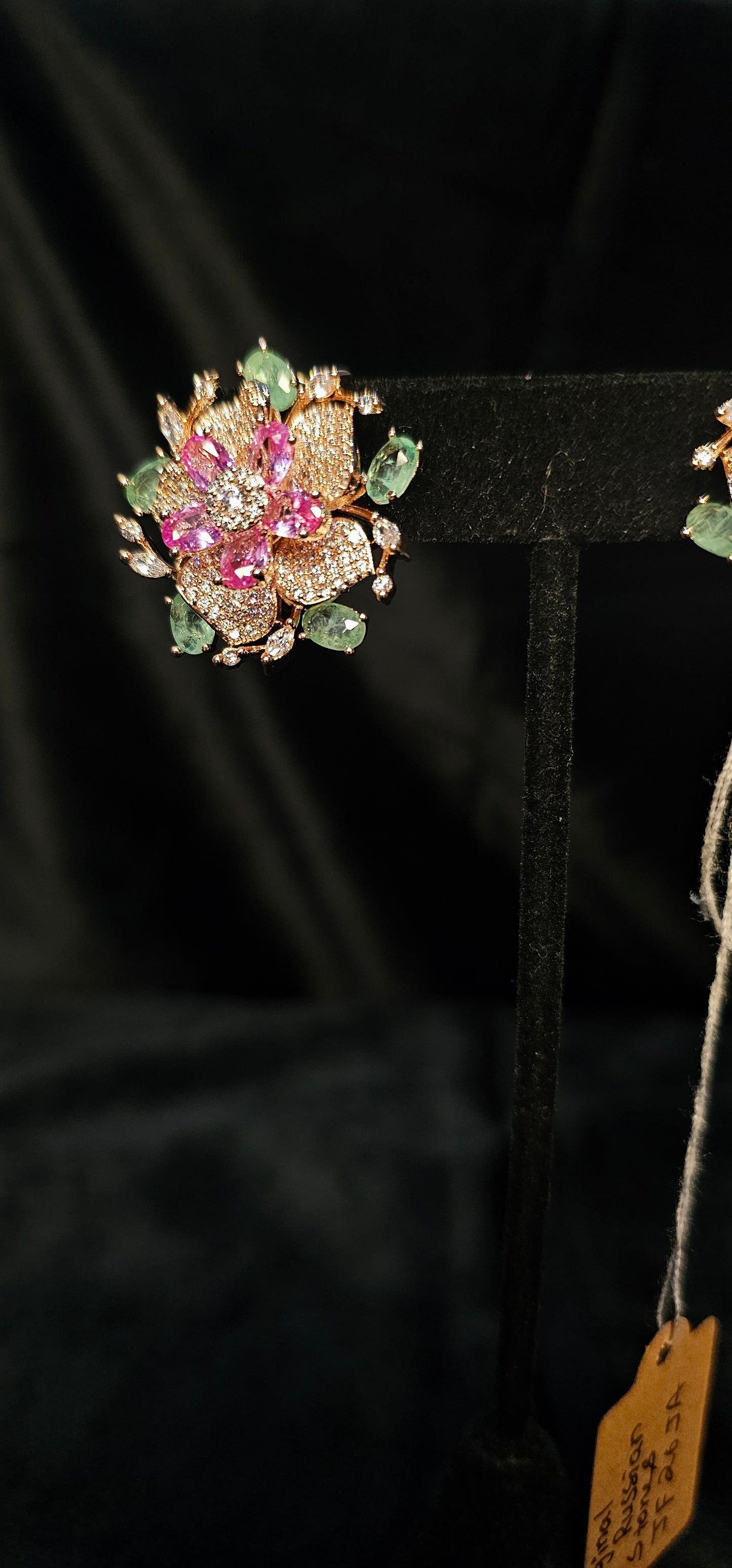 Fusion Flower stud earrings