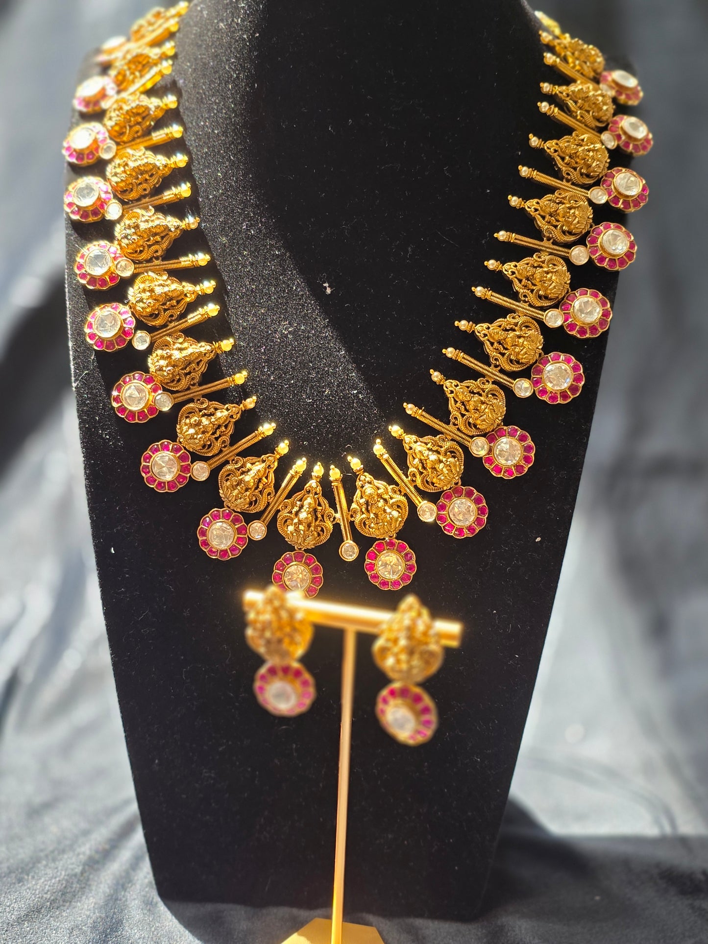 Royal Grandeur Peacock Haram – Handcrafted Masterpiece