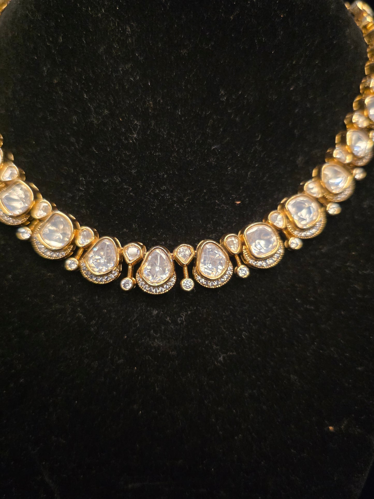 Polki  necklace set