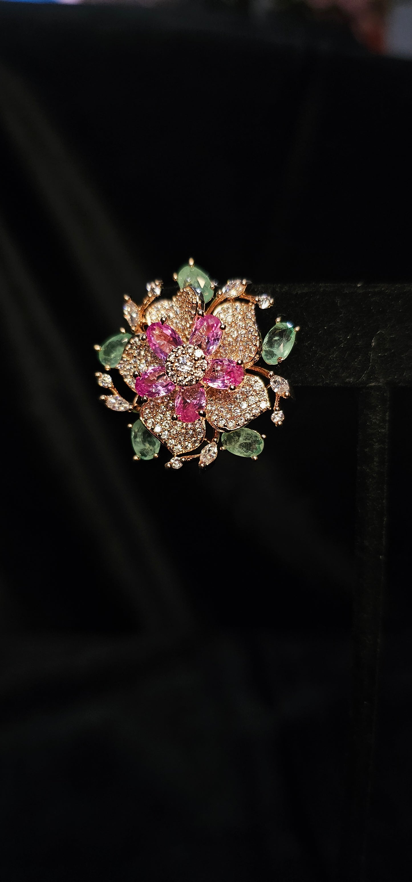 Fusion Flower stud earrings