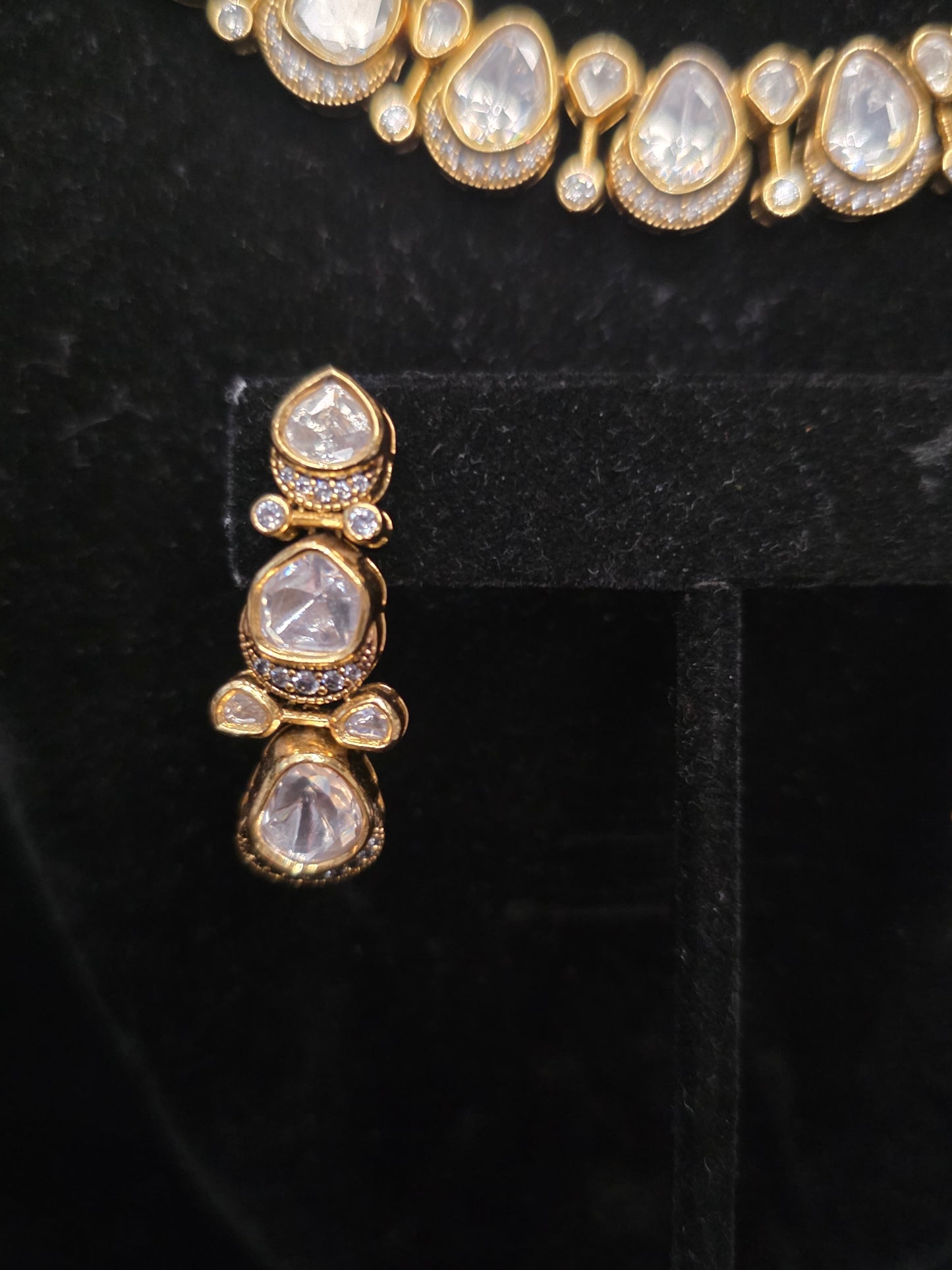 Polki  necklace set