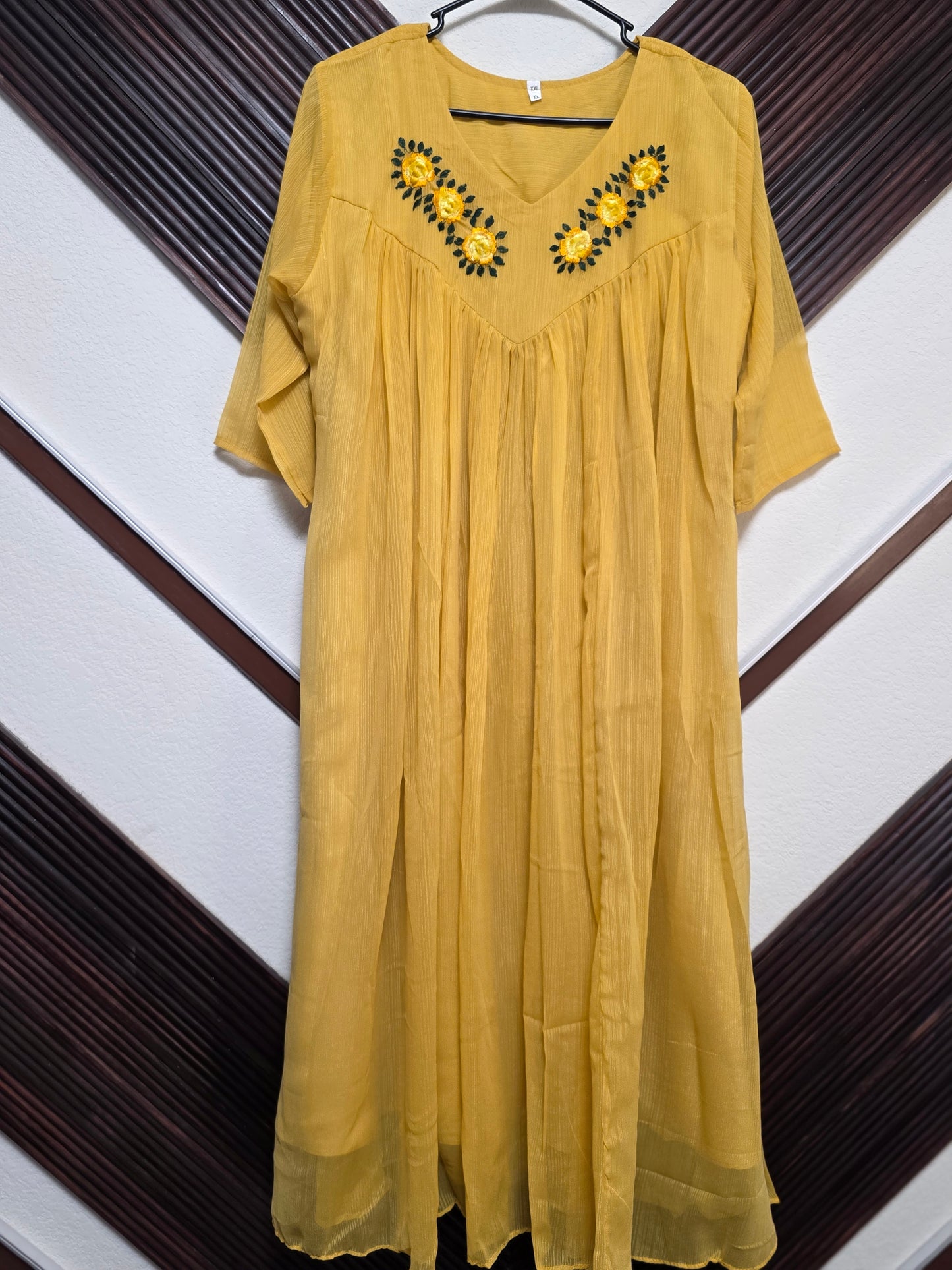 Sun kissed Yellow Premium Chinnon