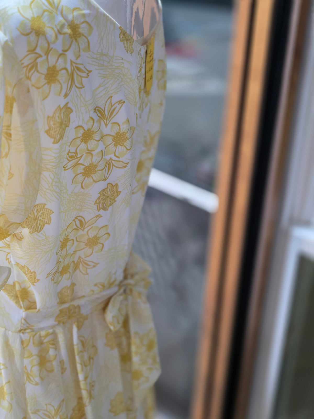 Georget cascual floral long frock