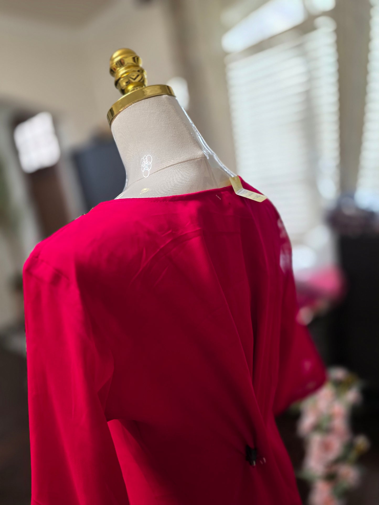 Premium Georgette pink frock