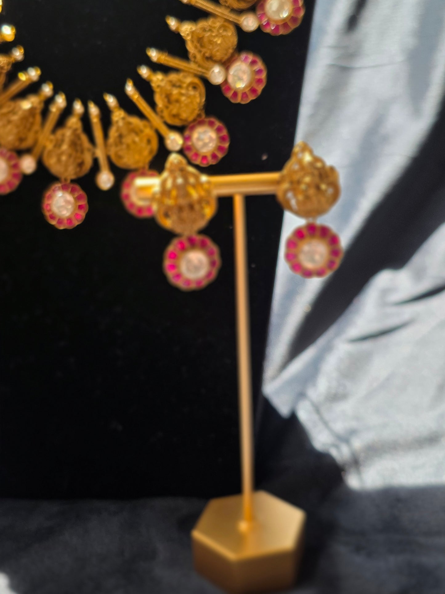 Royal Grandeur Peacock Haram – Handcrafted Masterpiece