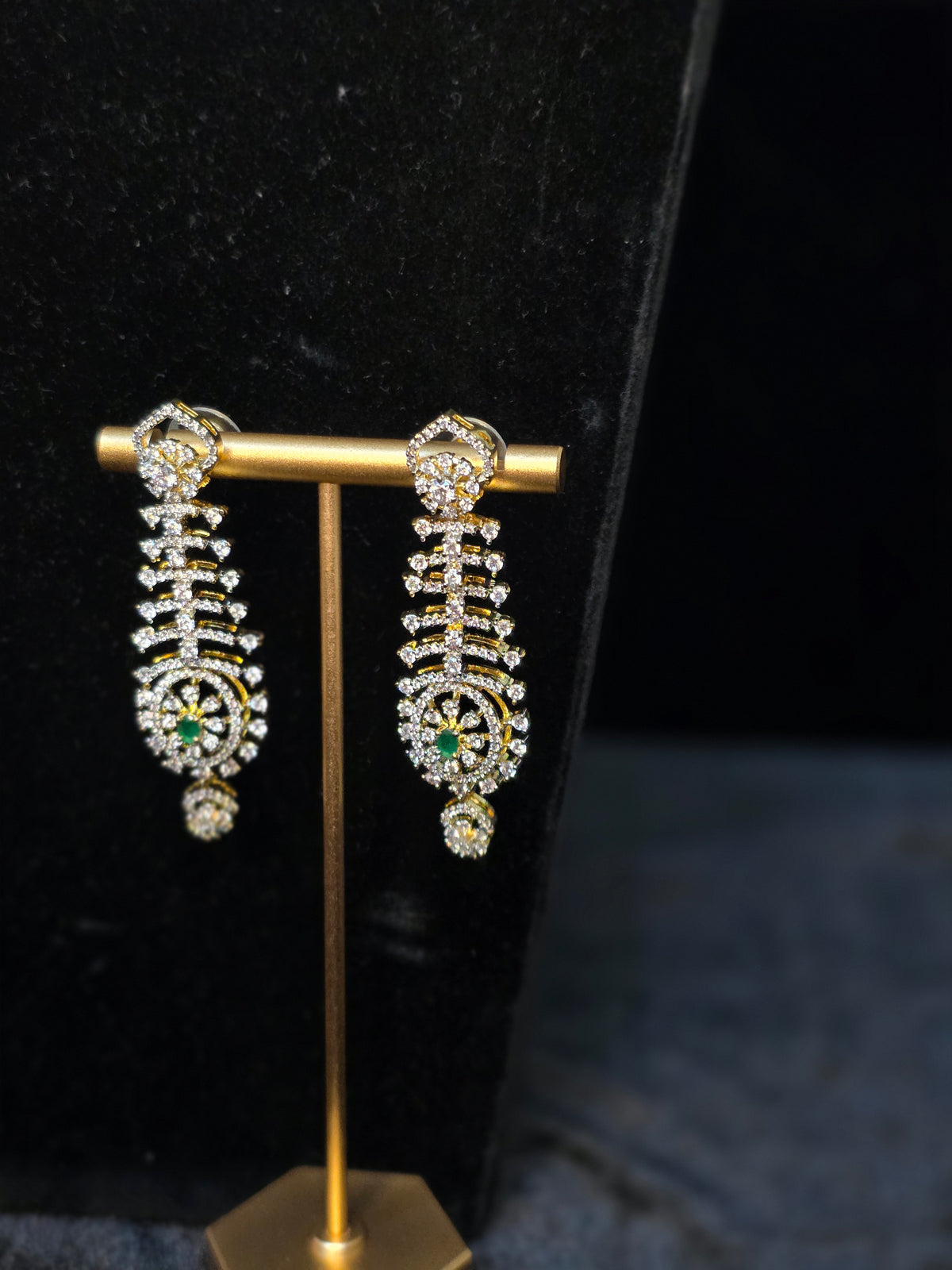 Diamond style necklace set