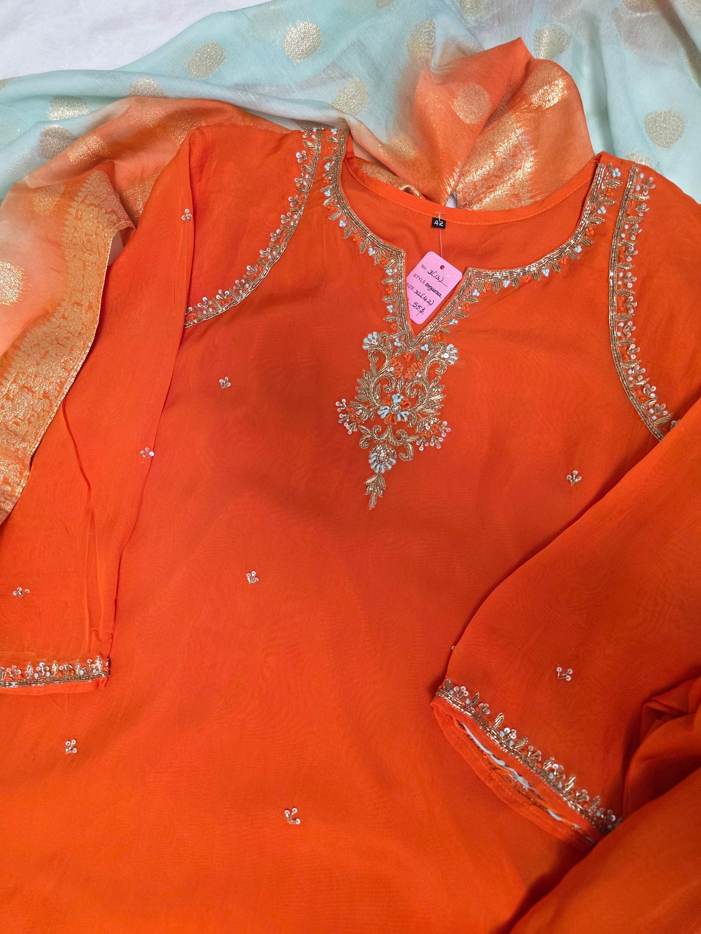 Pure organza 3pc set