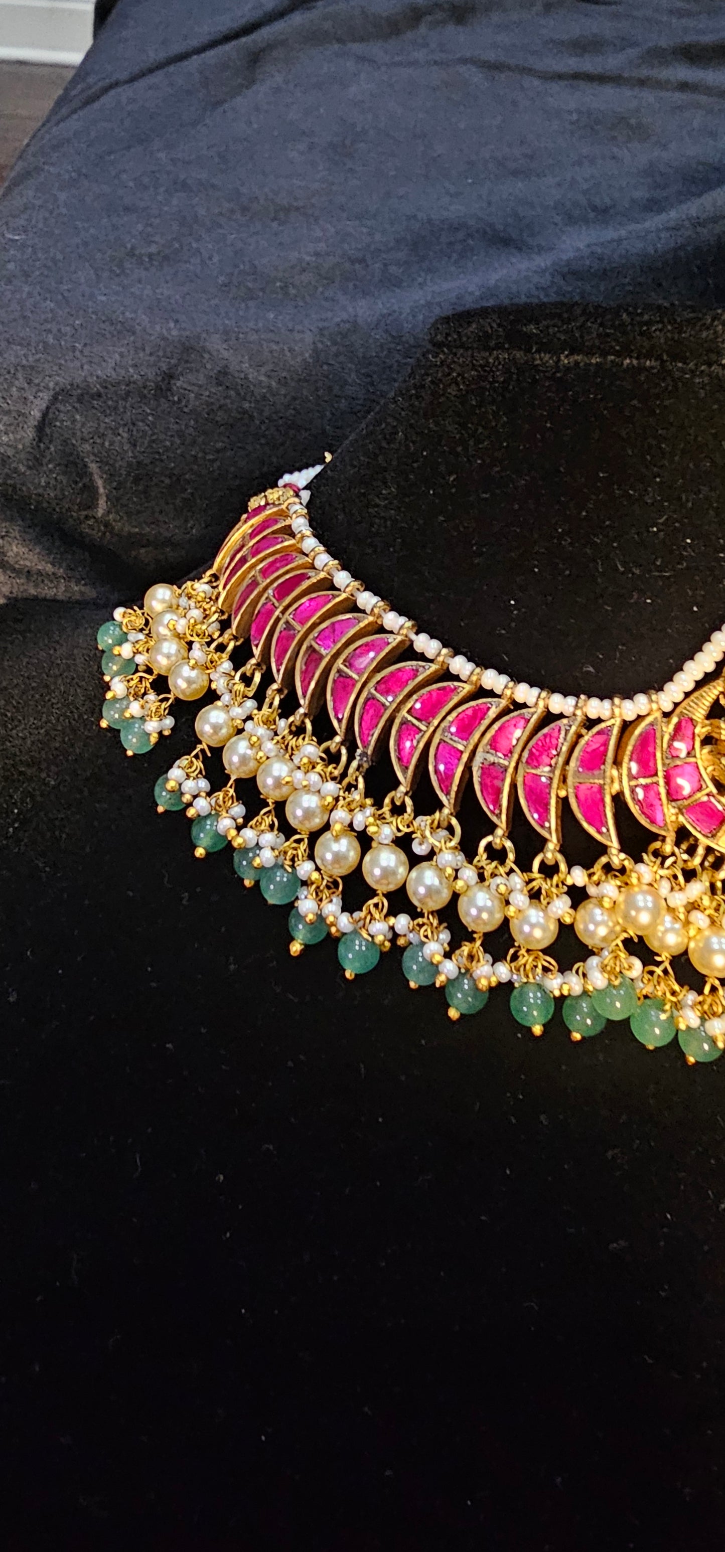 Lakshmi choker and Necklace 2 in 1
