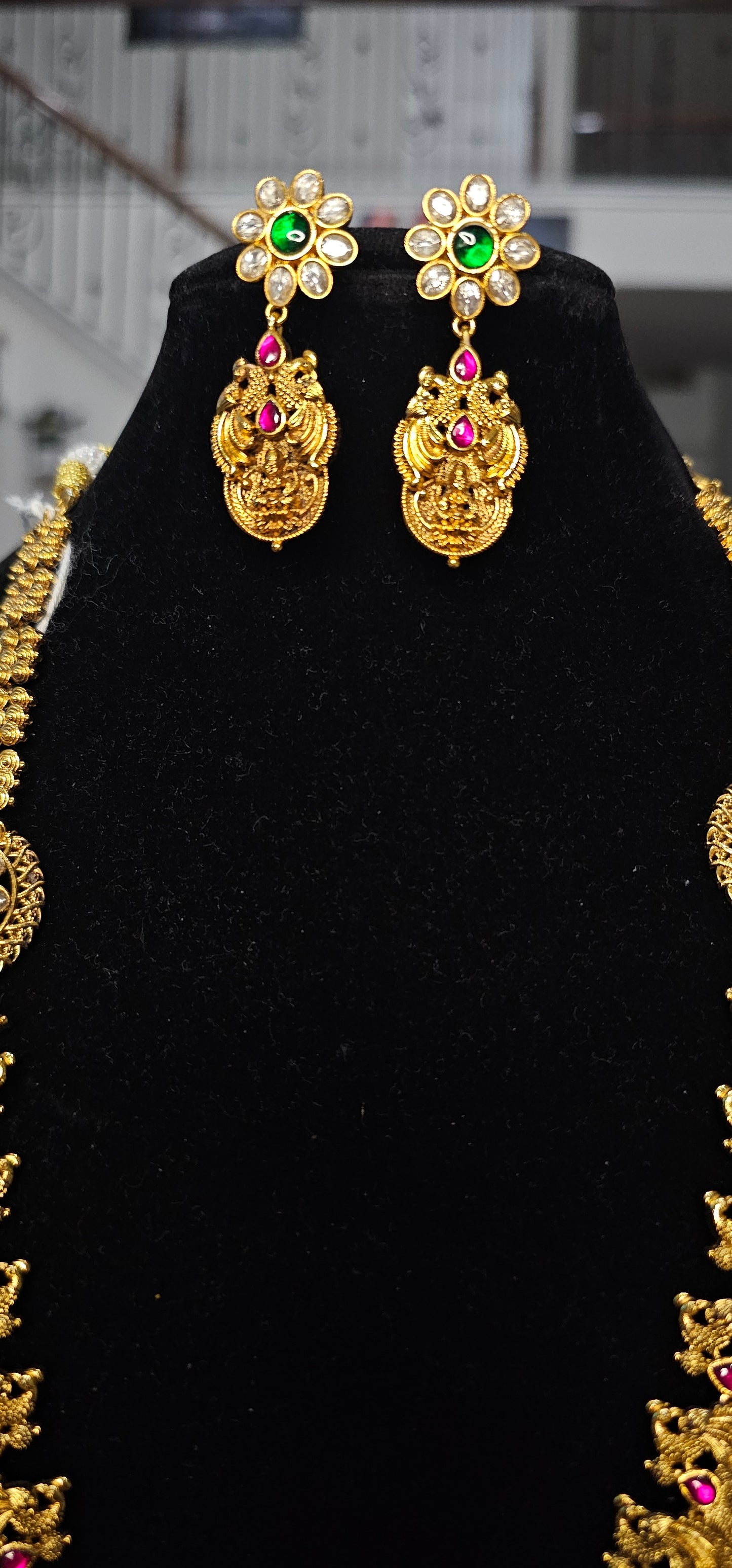 Bottu kasu mala with jadau kundan stones