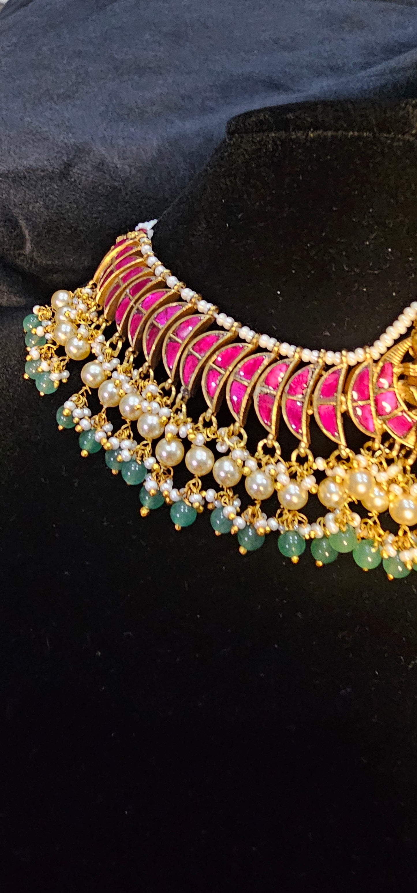 Lakshmi choker and Necklace 2 in 1